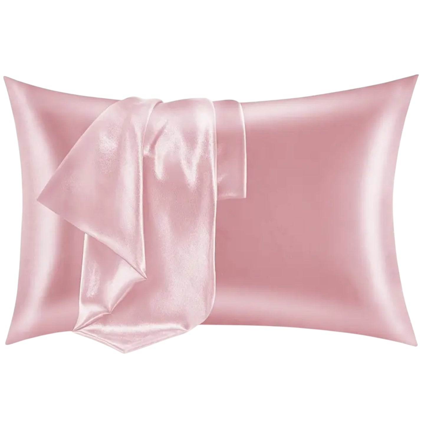 Premium satīna spilvendrāna - rozā